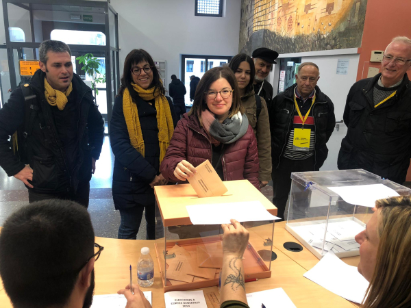 La targarina Sara Bailac renova el seu escó al Senat representant a ERC, que guanya les eleccions generals a la demarcació de Lleida i es repeteixen els mateixos resultats que a l'abril