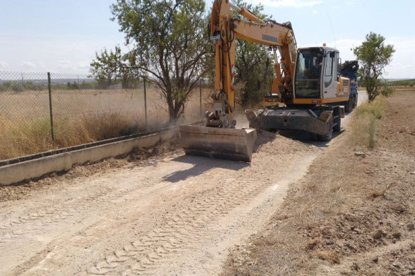 L’Ajuntament de Tàrrega arranja el Camí dels Terrers, que discorre entre Vilagrassa i Verdú, mitjançant ajuts de la Diputació de Lleida