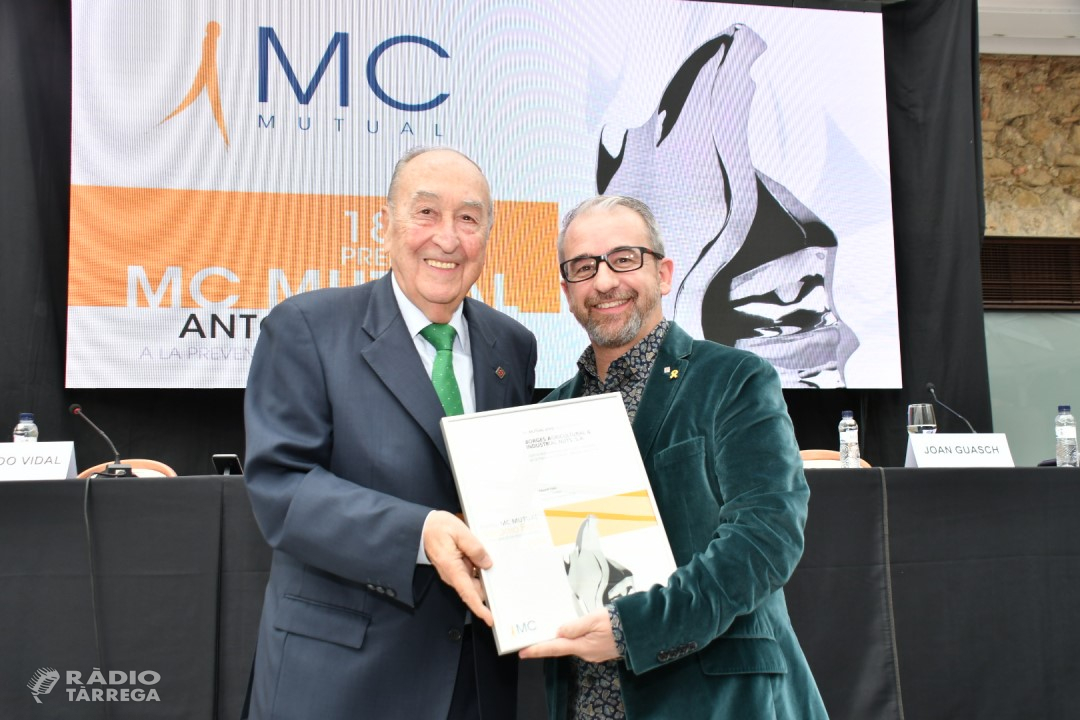 Borges Agricultural & Industrial Nuts ha estat reconeguda per MC MUTUAL pel seu compromís amb la prevenció de riscos laborals
