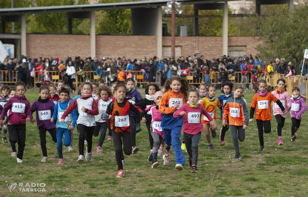 Alta participació al 27è Cros Intercomarcal de Tàrrega, amb més de 600 inscripcions