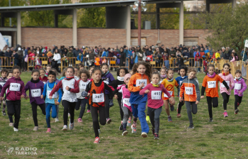 Alta participació al 27è Cros Intercomarcal de Tàrrega, amb més de 600 inscripcions