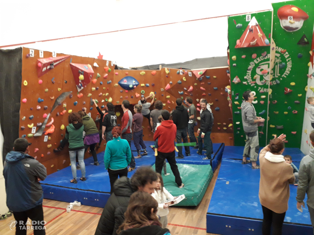 Inauguració del Rocòdrom municipal de Tàrrega