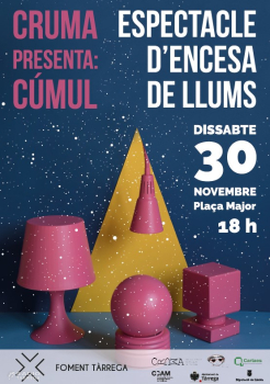 Tàrrega encendrà el dissabte 30 de novembre les llums de nadal amb un espectacle exclusiu