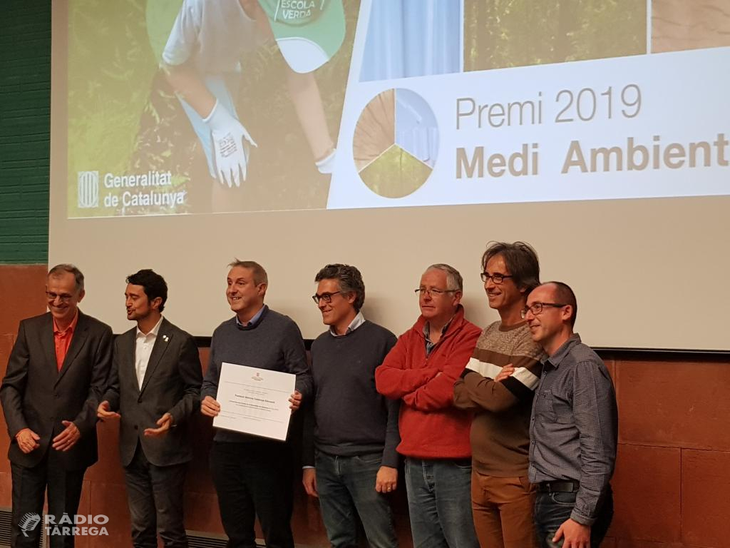 Premi Escoles Verdes 2019 al treball en xarxa de Vedruna Catalunya Educació