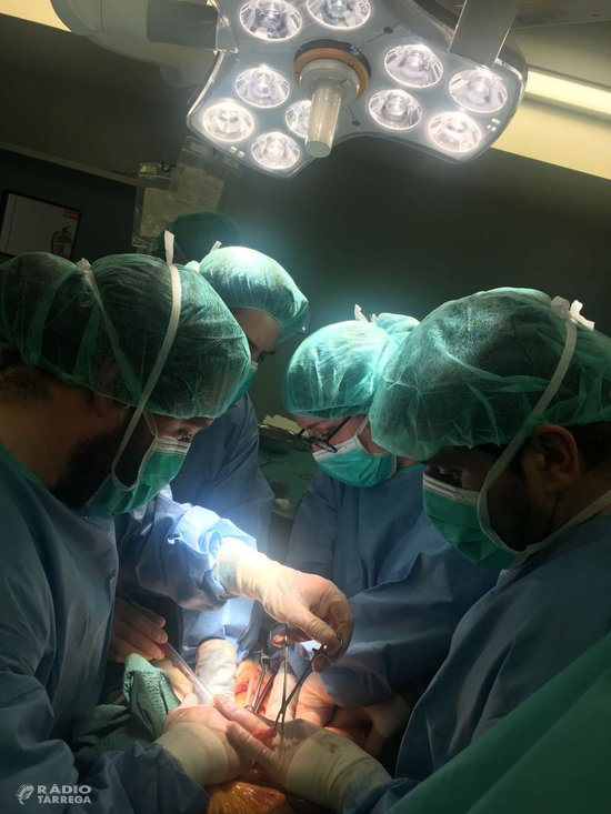 Tres donants en 24 hores a l'Hospital Arnau de Vilanova de Lleida propicien quinze trasplantaments