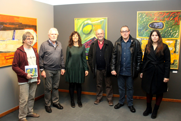 Una exposició al Museu Tàrrega Urgell descobreix el vessant abstracte del pintor targarí Francesc Rufes