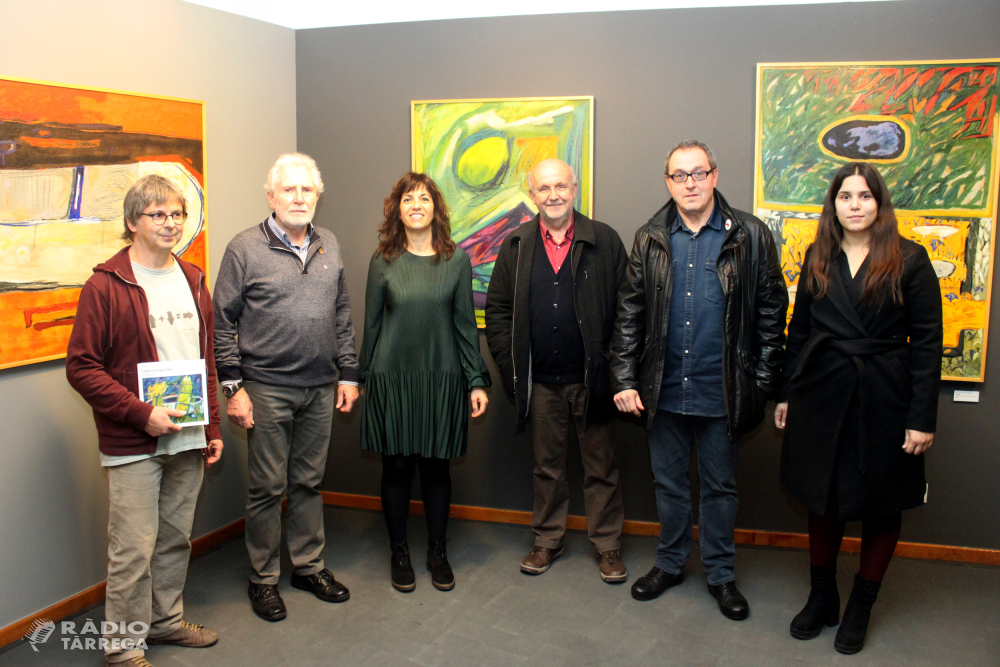 Una exposició al Museu Tàrrega Urgell descobreix el vessant abstracte del pintor targarí Francesc Rufes