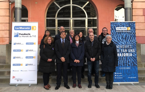 Tàrrega acollirà el diumenge 15 de desembre un dels platós territorials de La Marató de TV3, dedicada a la lluita contra les malalties minoritàries