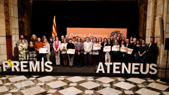 La Federació d'Ateneus de Catalunya premia el Cercle de Belles Arts i la Fundació Orfeó Lleidatà