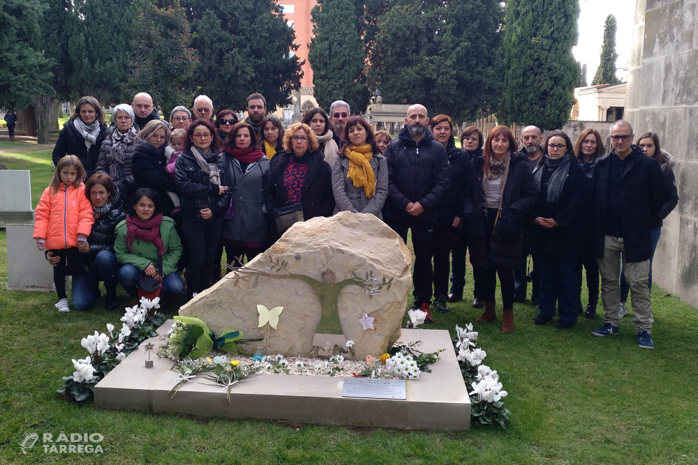 Tàrrega inaugura un espai que dona visibilitat al dol perinatal