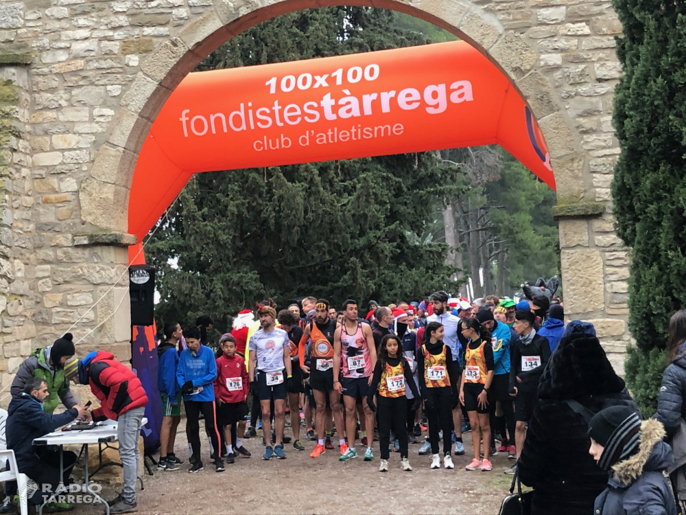 150 corredors participen en la cursa de Sant Silvestre de Tàrrega organitzada per 100x100 fondistes