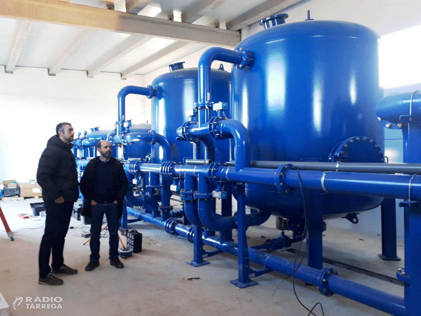 La nova potabilitzadora d’Agramunt subministrarà aigua a Montclar