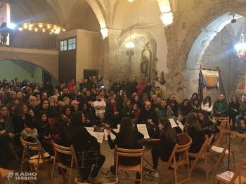 L’església de Santa Maria de Vilagrassa s'omple de gom a gom en la inauguració del cicle del Musicant l’Urgell