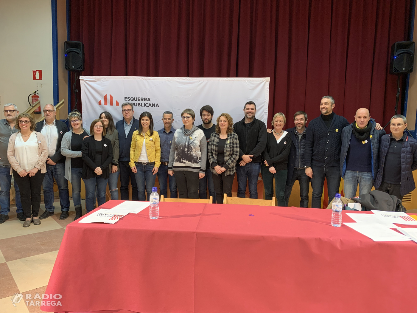 La Federació Regional de Lleida d’ERC escull a Miquel Serra com a president i a Montserrat Fornells com a secretària general a Sant Martí de Maldà