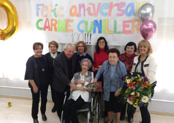 Homenatge a Carme Cunillera Segarra, àvia centenària de Tàrrega