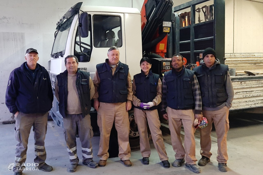 L’Ajuntament de Tàrrega contracta 9 persones en situació d’atur dins el programa Treball i Formació