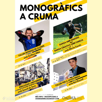 L’escola de teatre Cruma de Tàrrega ofereix el primer cicle de monogràfics d’arts escèniques