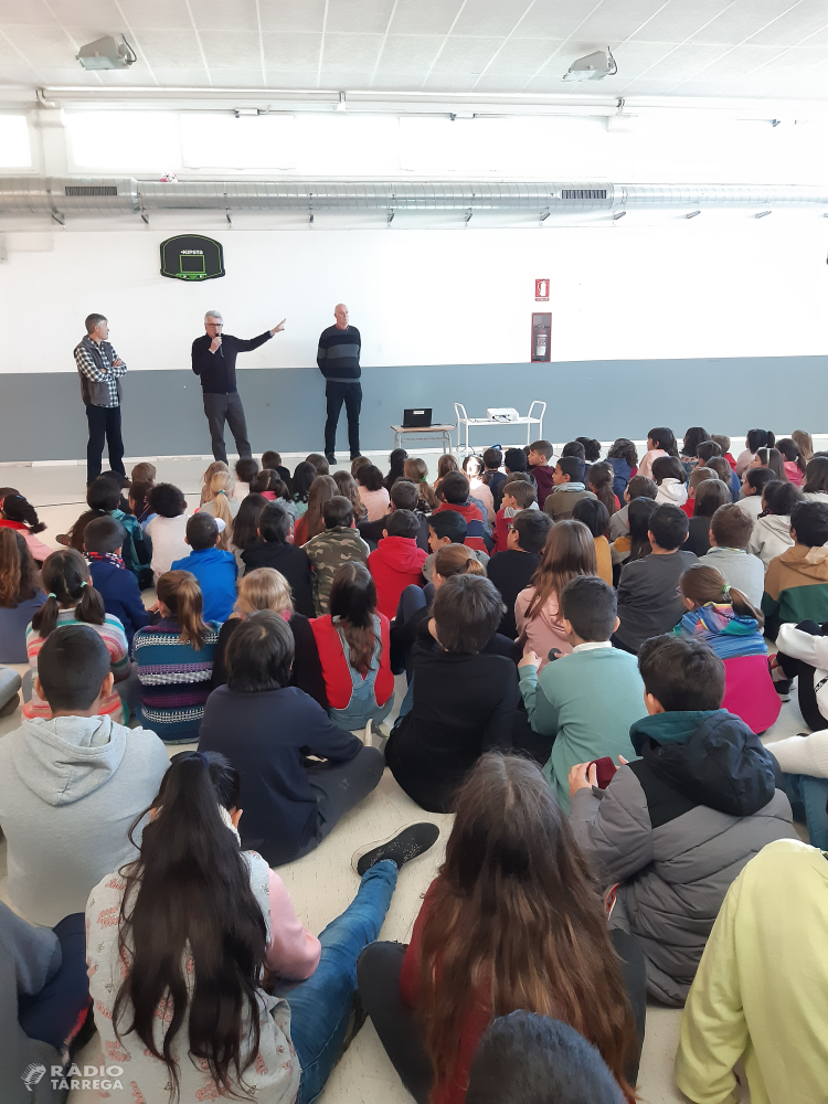 Setmana de projecte internivells sobre el Canvi Climàtic amb alumnes de primària de l'escola Maria Mercè Marçal de Tàrrega