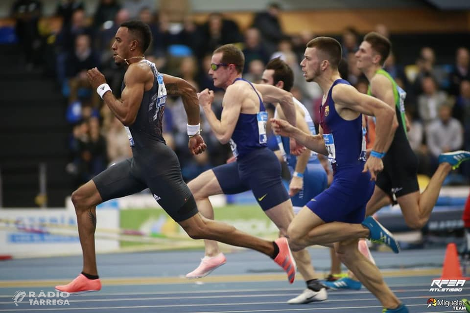 El targarí Arnau Monné, vuitè d’Espanya en la categoria de 60 metres en el Campionat d'Espanya Absolut d'Atletisme en Pista Coberta