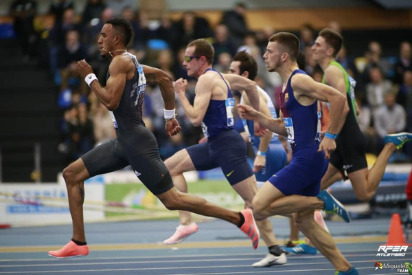 El targarí Arnau Monné, vuitè d’Espanya en la categoria de 60 metres en el Campionat d'Espanya Absolut d'Atletisme en Pista Coberta