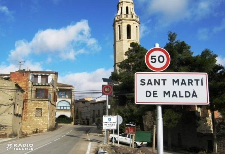 L'Ajuntament de Sant Martí de Maldà informa d'un cas de coronavirus a la població