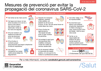 ACTUALITZACIÓ La Policia Local de Tàrrega vetlla pel compliment de les limitacions de mobilitat fixades pel decret d'estat d'alarma · També supervisa el tancament de bars, restaurants i locals d'oci