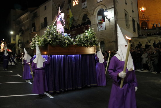 La congregació dels Dolors de Bellpuig suspèn la processó i la resta d'actes actes previstos pel 3 d'abril