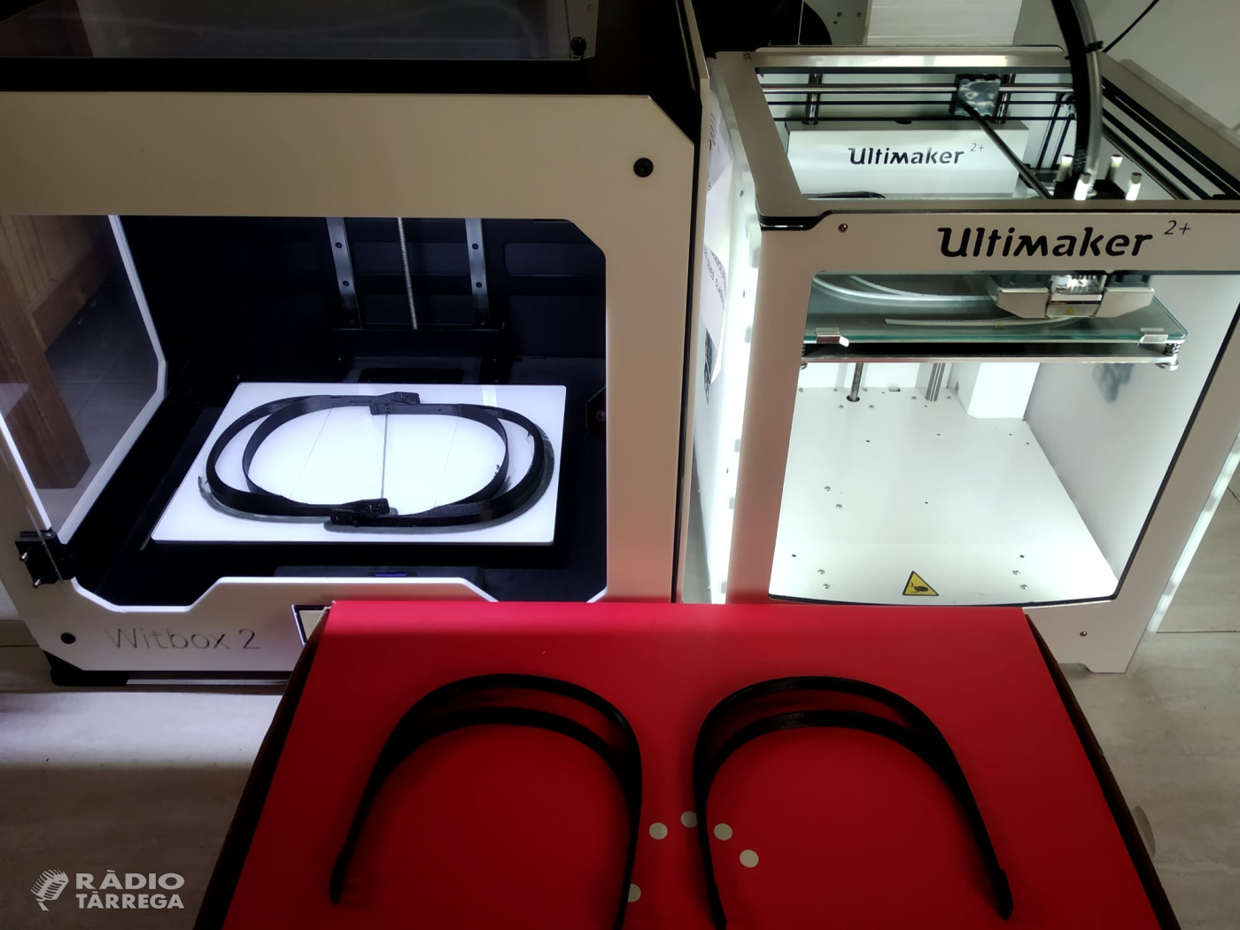 Un professor de l’Institut Alfons Costafreda de Tàrrega participa en un projecte de creació de mascaretes fetes amb impressores 3D