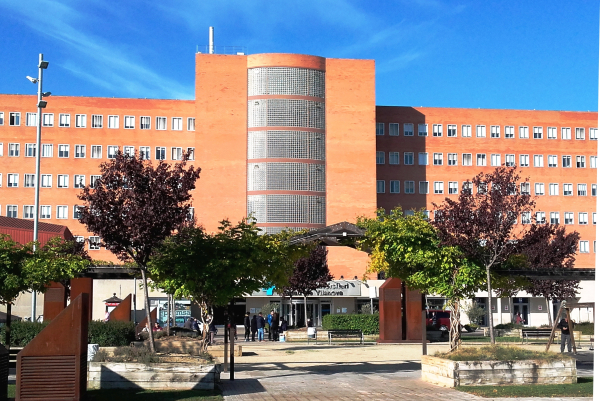 L'Hospital Arnau de Lleida habilita el gimnàs amb llits per a malalts amb coronavirus