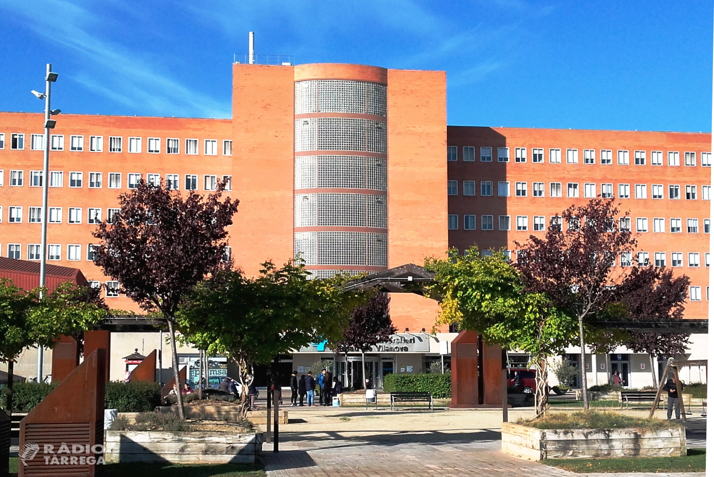 L'Hospital Arnau de Lleida habilita el gimnàs amb llits per a malalts amb coronavirus