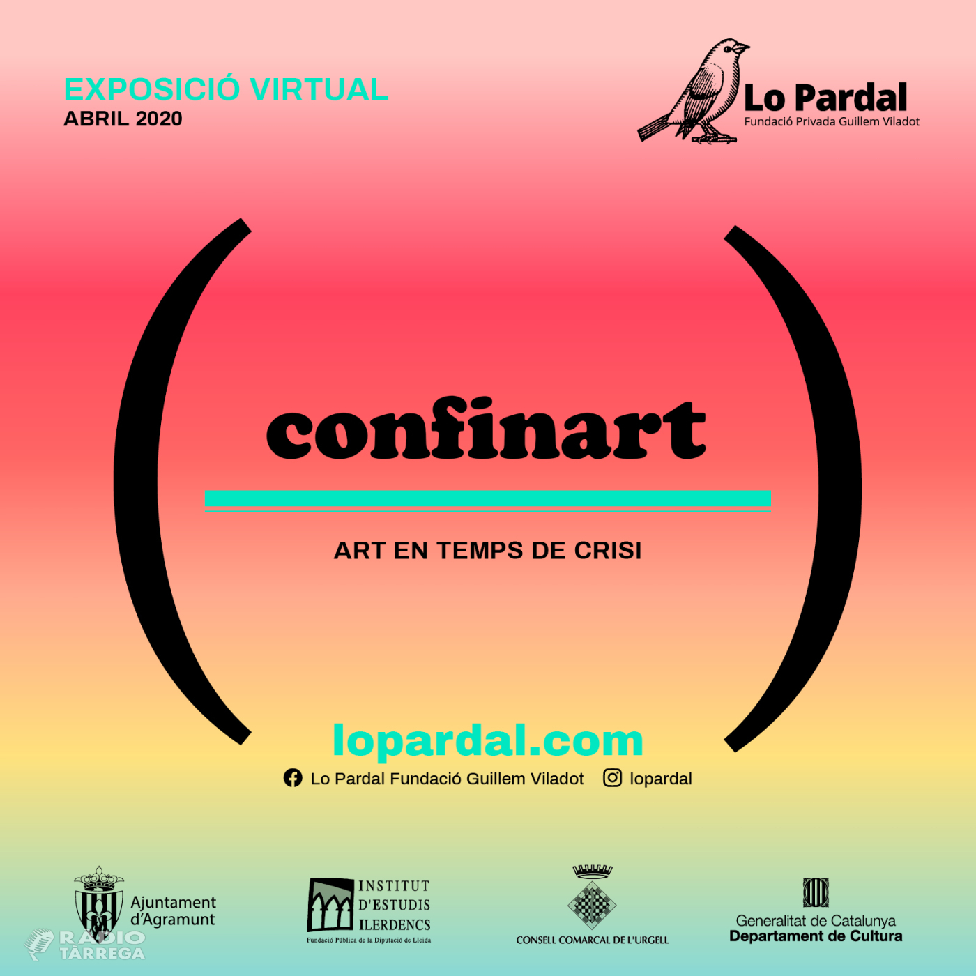 La Fundació Guillem Viladot "Lo Padal" d'Agramunt impulsa el projecte artístic "confinART. Art en temps de crisi"