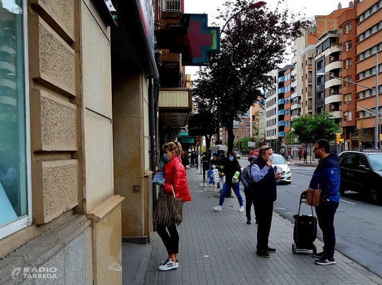 Salut distribuirà, a través de les farmàcies, prop de 90.000 mascaretes a Lleida i l'Alt Pirineu i Aran