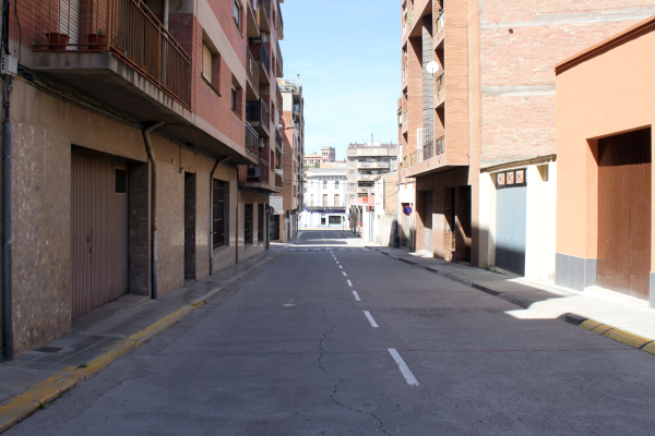 L’Ajuntament de Tàrrega aprova el projecte urbanístic per ampliar la vorera oest i millorar l’accessibilitat al carrer de Santa Clara