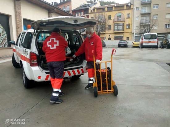 Creu Roja atén més de 6.000 persones afectades per la crisi de la covid-19 a la demarcació de Lleida