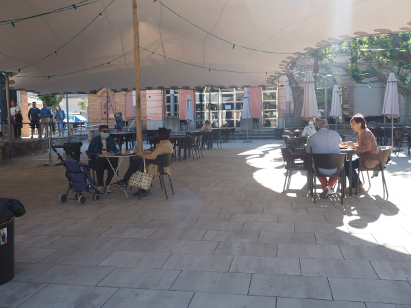 Bars i restaurants de Tàrrega obren les seves terrasses respectant les mesures de prevenció i seguretat