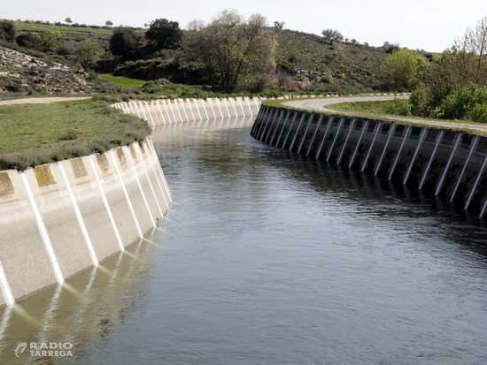 La modernització del Canal d'Urgell rep el vistiplau del Govern, que iniciarà projectes constructius aquest 2020