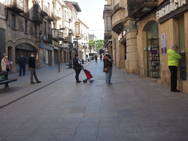 L'alcaldessa de Tàrrega valora positivament la reactivació econòmica de la ciutat en fase 1 però fa una crida a la població a la no relaxació