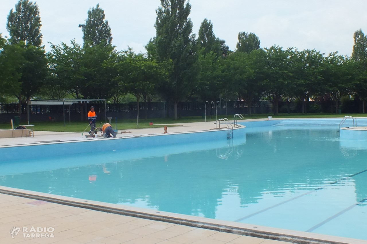 L’Ajuntament de Tàrrega assumeix la gestió directa de les piscines municipals d’estiu i convoca borses de treball + L'equipament s'adaptarà a les mesures sanitàries de seguretat