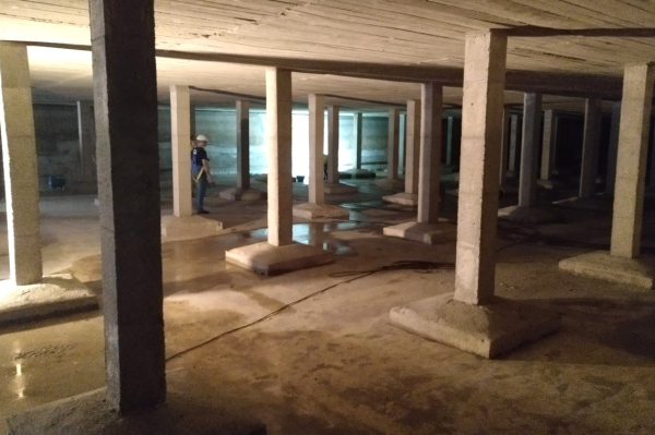 L’Ajuntament de Tàrrega repara filtracions en un dels dipòsits de subministrament d’aigua de boca