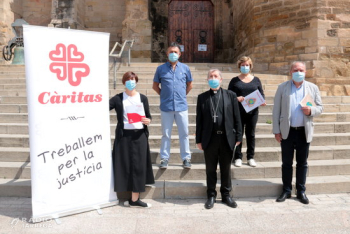 Càritas Lleida, Solsona i Urgell doblen i en algun cas tripliquen els ajuts per a aliments amb la crisi de la covid-19