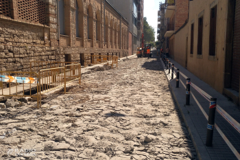 Tall de trànsit al tram urbà de la C-14 a Tàrrega els dies 16 i 17 de juny per les obres de renovació del carrer de Jacint Verdaguer