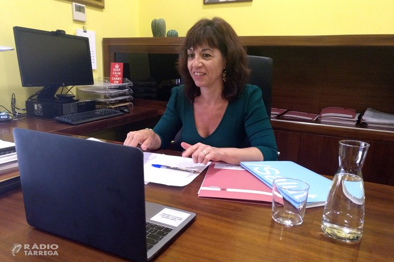 L’alcaldessa de Tàrrega respon en directe les preguntes de la ciutadania sobre la gestió de la desescalada