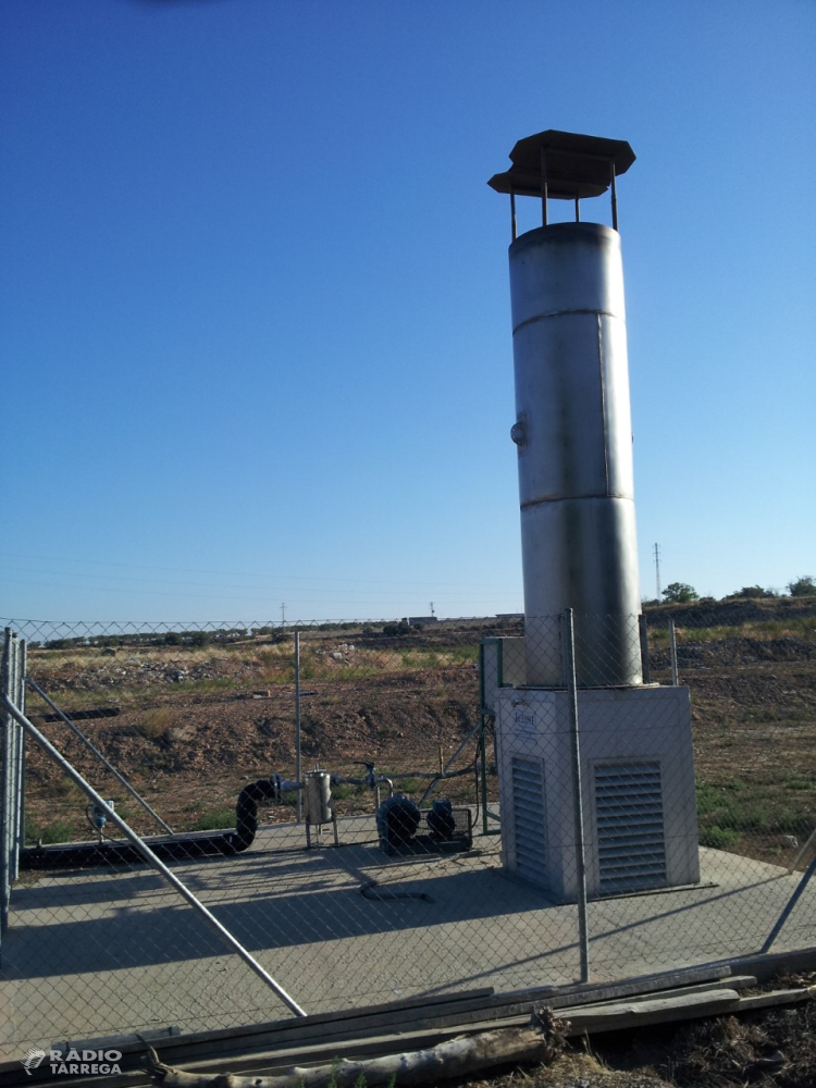 L’abocador de residus urbans de l’Urgell ha emès 120 tones de metà i 286 de CO2 durant el 2019