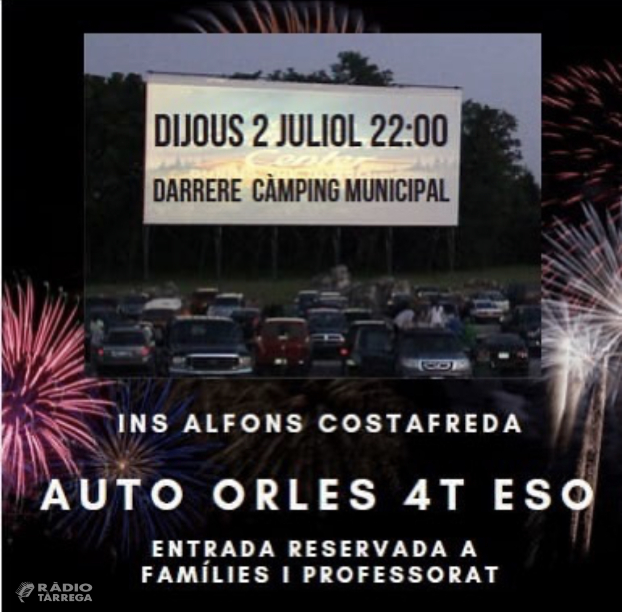 L'INS Alfons Costafreda de Tàrrega celebrarà 'Auto Orles' per acomiadar els alumnes del centre que acaben ESO i Batxillerat