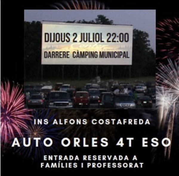 L'INS Alfons Costafreda de Tàrrega celebrarà 'Auto Orles' per acomiadar els alumnes del centre que acaben ESO i Batxillerat