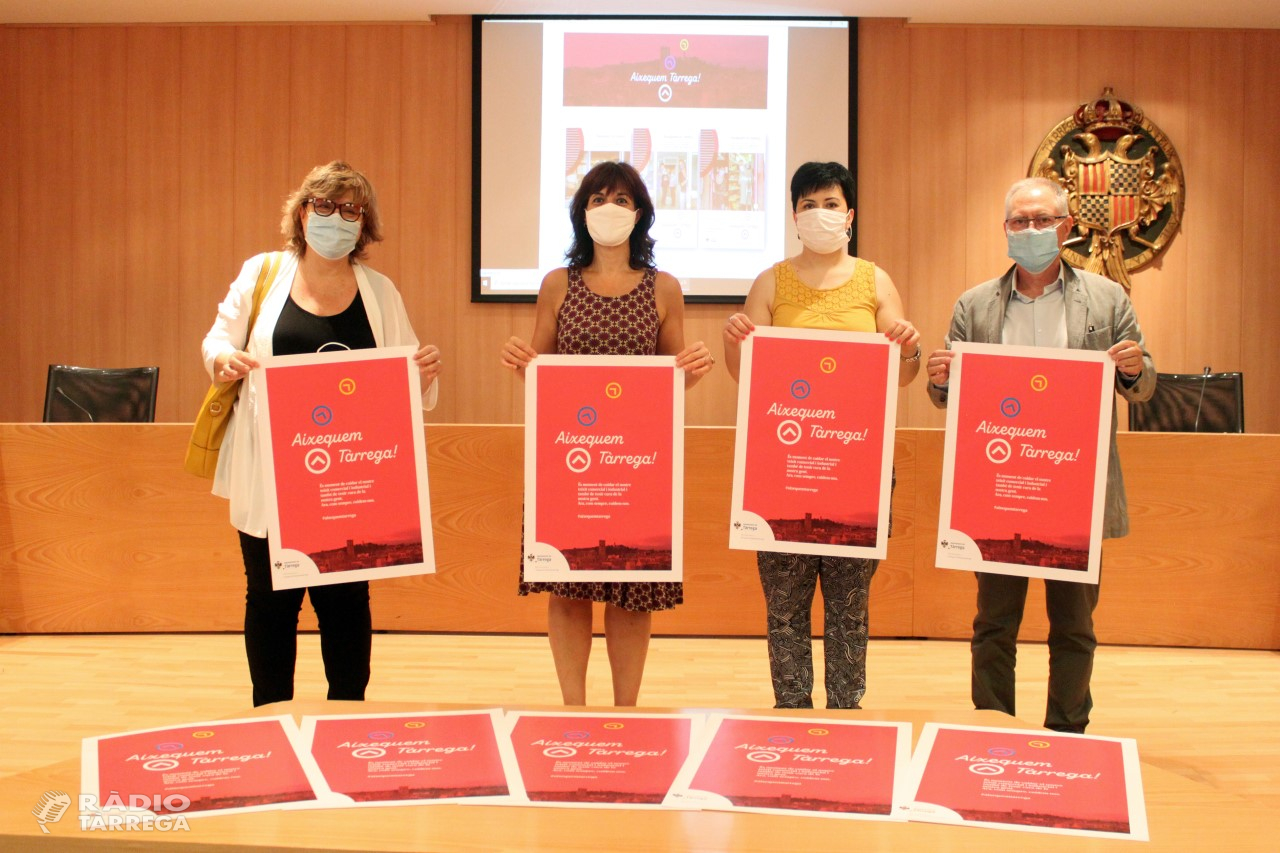 L’Ajuntament de Tàrrega posa en marxa una campanya per fomentar la reactivació del teixit comercial i empresarial