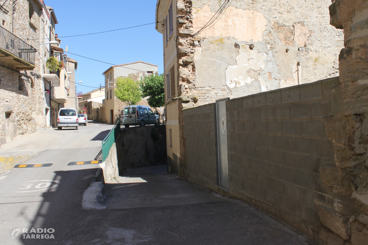 L’Ajuntament de Tàrrega habilitarà una zona d’estacionament gratuït al poble de Claravalls