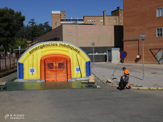 Els ingressats per covid-19 als hospitals de Lleida s'eleven a 49 i hi ha 6 persones a l'UCI