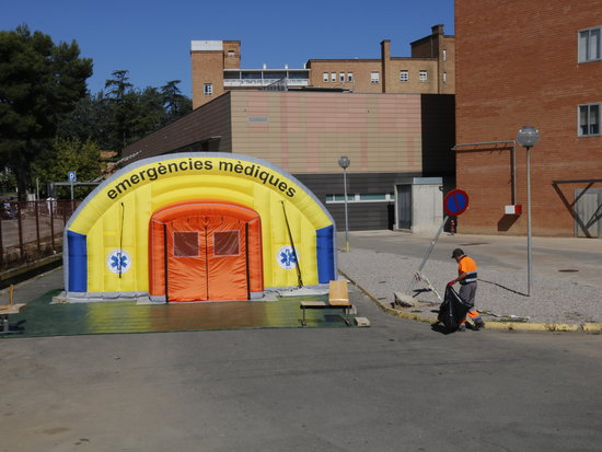 Els ingressats per covid-19 als hospitals de Lleida s'eleven a 49 i hi ha 6 persones a l'UCI