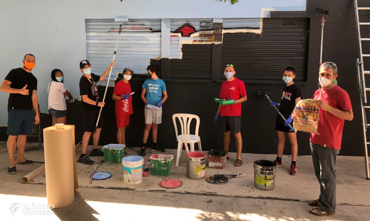 Nova experiència de voluntariat juvenil a Tàrrega per millorar espais locals